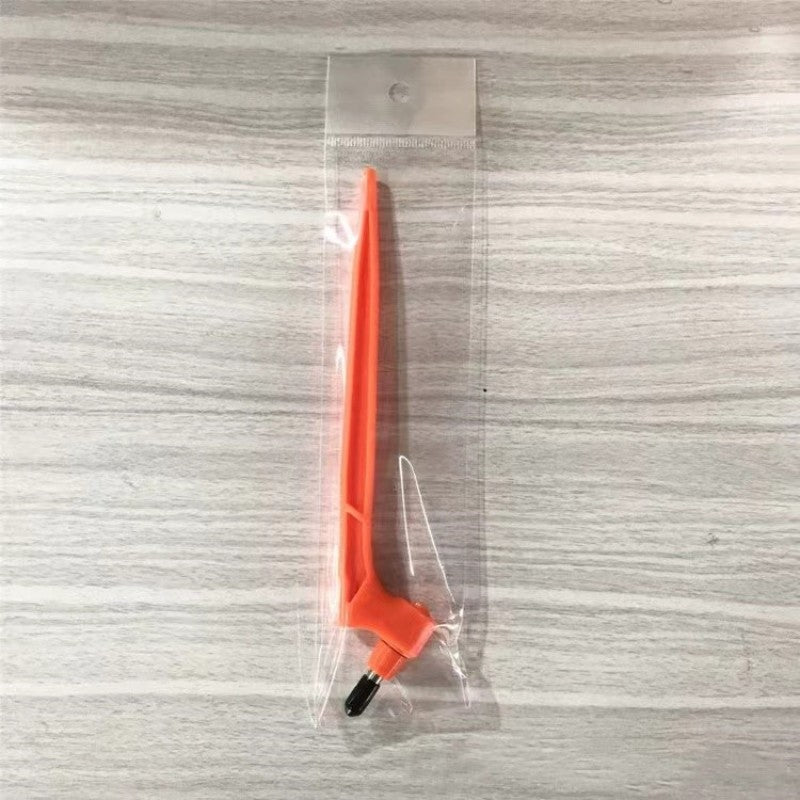 360 rotating craft cutting orange