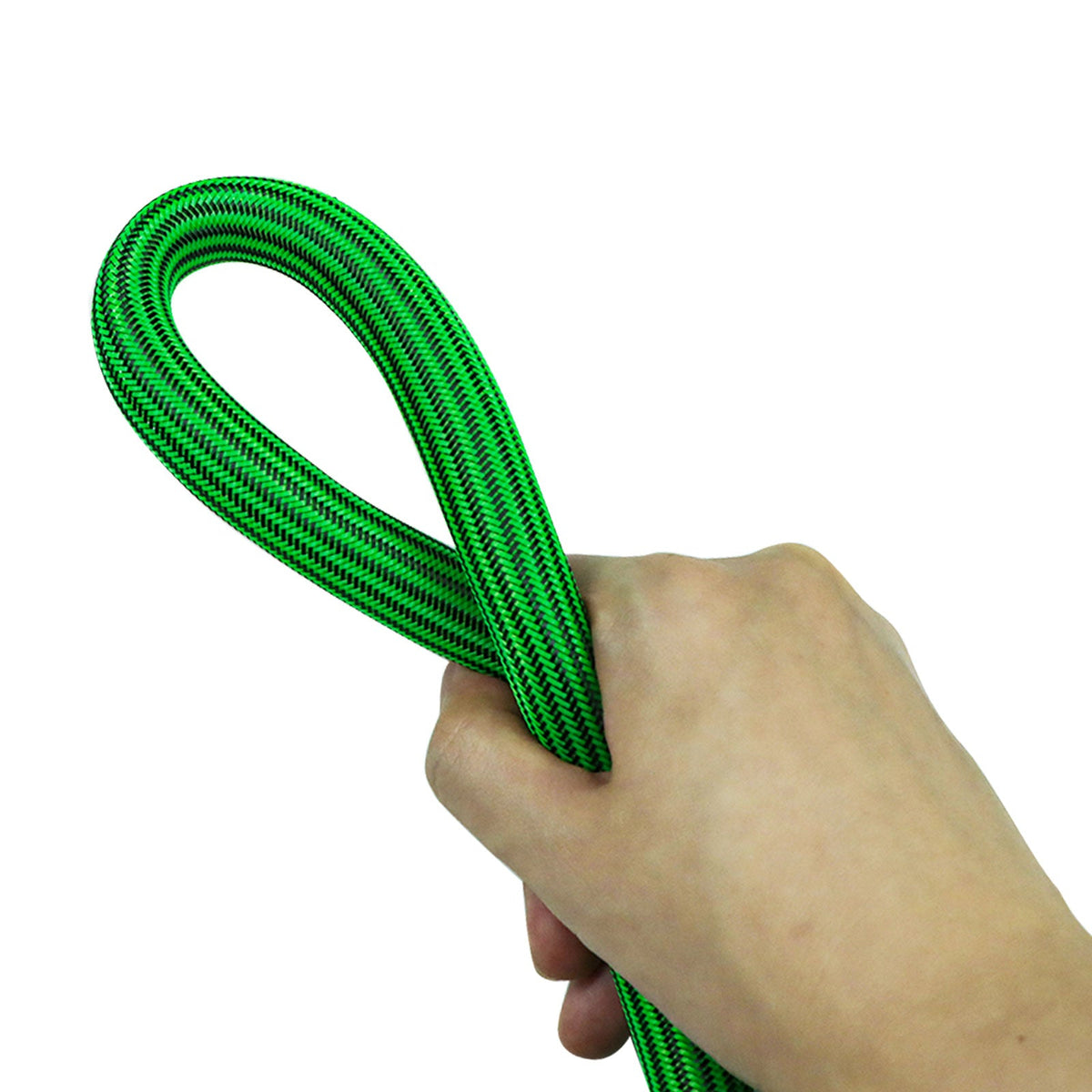 Telescopic Garden Water Hose, TPE 5/8” 50ft with Swivel Grip Handle, Lightweight, Soild Brass Fittings for Yard Watering Soilphu