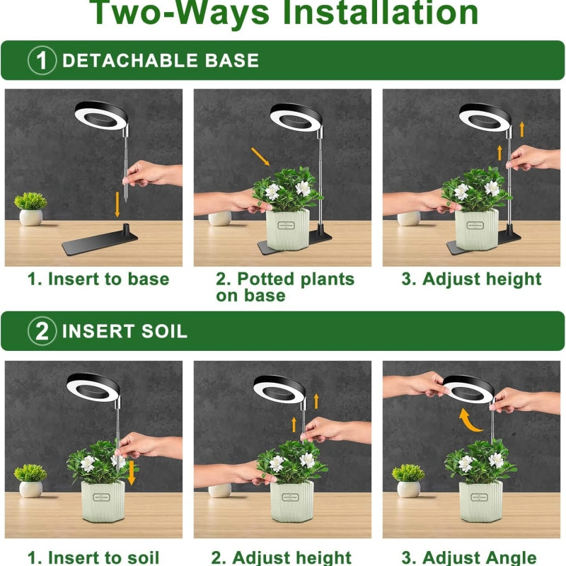 Height Adjustable Growing Lamp