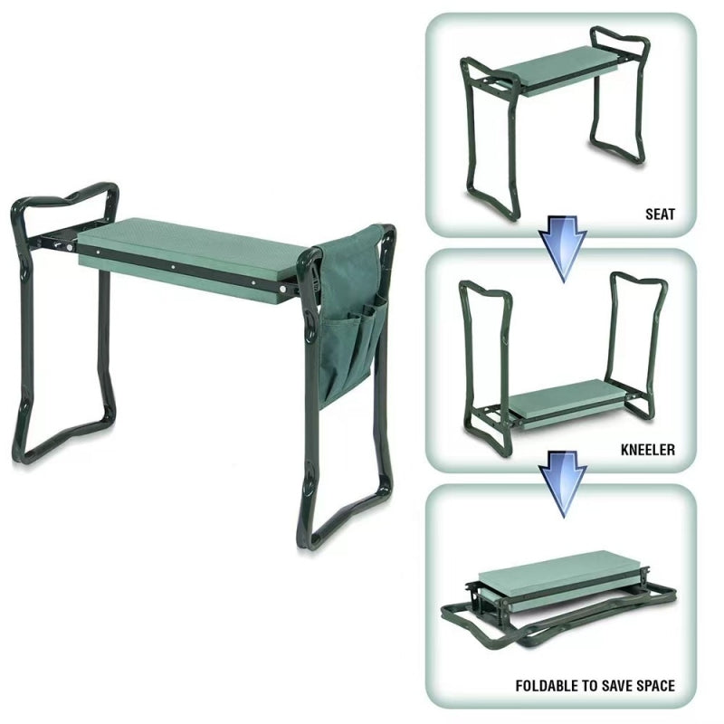 Versatile 2-in-1 Garden Stool