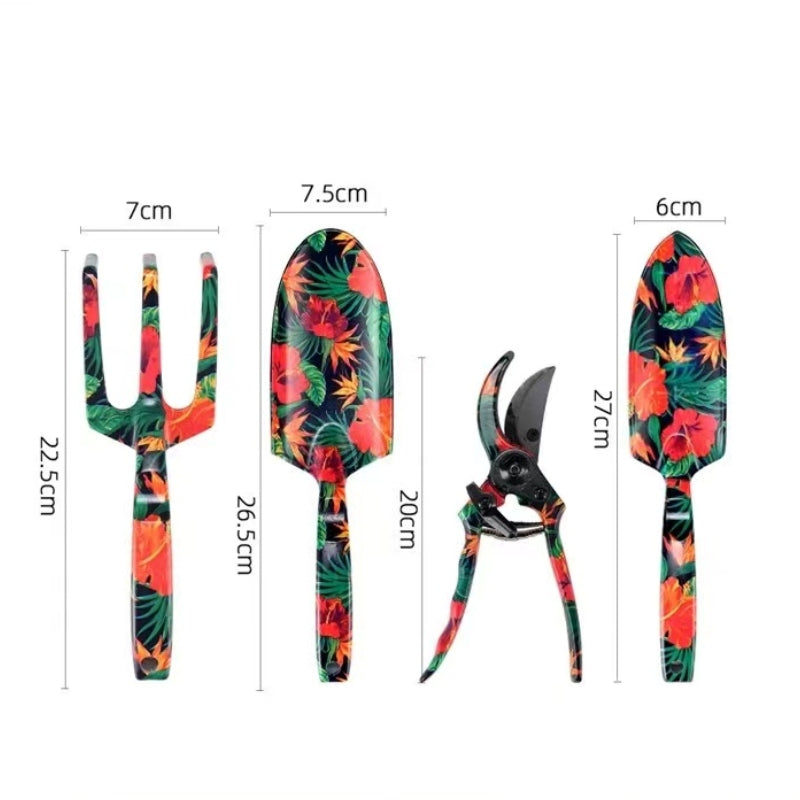 spade decorative garden tool set