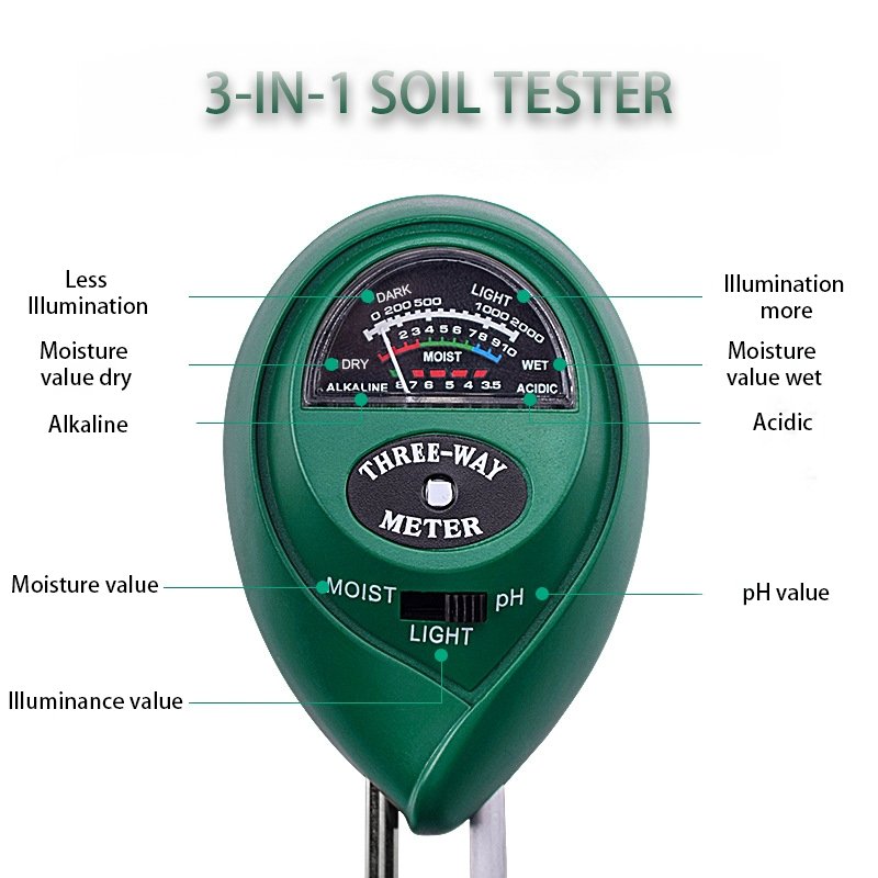 3 in 1 plant water meter