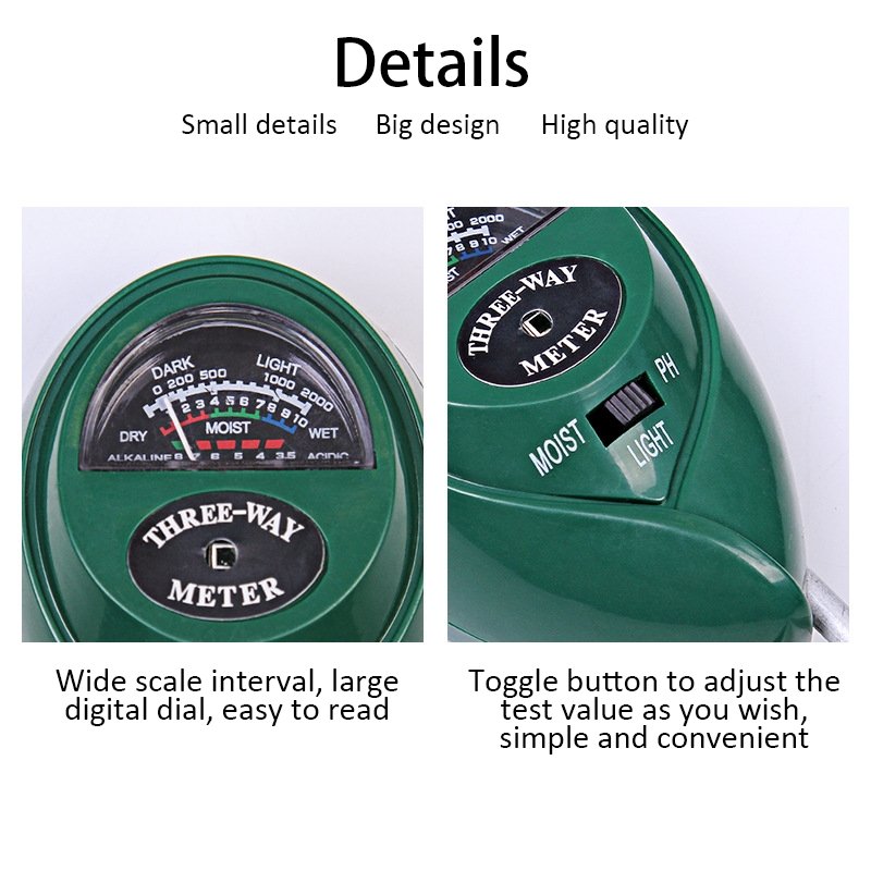 3 in 1 soil test kit