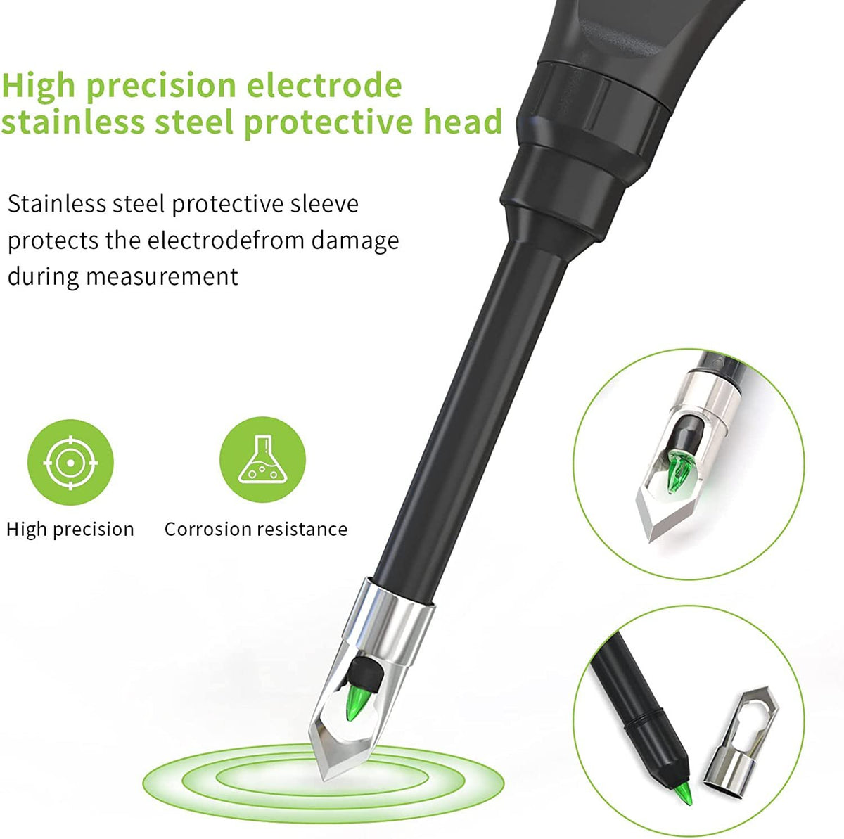 2-in-1 Soil moisture meter for house plants